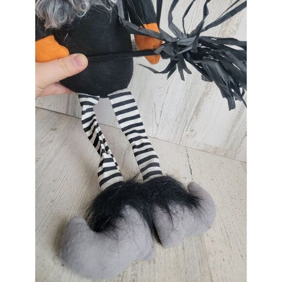 Halloween plush gnome Shelf sitting which candy corn set home decor - Picture 6 of 7